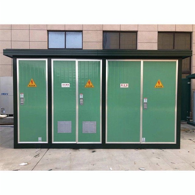 自流井1600KVA欧式箱式变压器